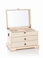 шкатулка с ящичками mobilier de maison белая в Вологде