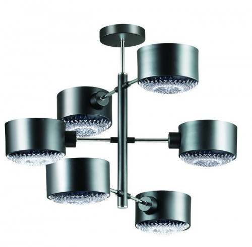 потолочная люстра lumion jared 3741/6c черная в Вологде