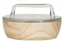 ваза настольная basket wood wide в Вологде