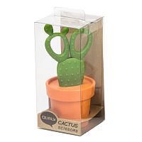 ножницы cactus с держателем, оранжевые с зеленым в Вологде