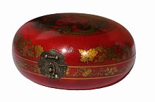 декоративная шкатулка gudong красная в Вологде