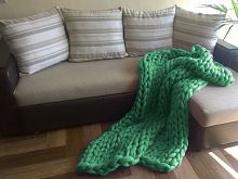 плед нежность зелёный большой в Вологде