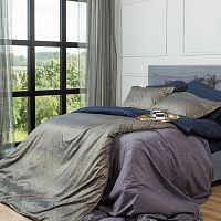 комплект постельного белья decoflux сатин евро twist dark в Вологде