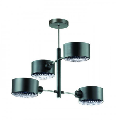 потолочная люстра lumion jared 3741/4c черная в Вологде