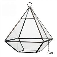 флорариум стеклянный с подвесом diamond shape в Вологде