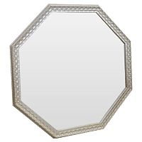 зеркало серебряное восьмиугольное большое silver light в Вологде