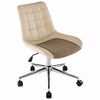 кресло компьютерное marco beige fabric бежевое в Вологде