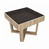 столик журнальный lago maggiore light brown бежевый, чёрный в Вологде