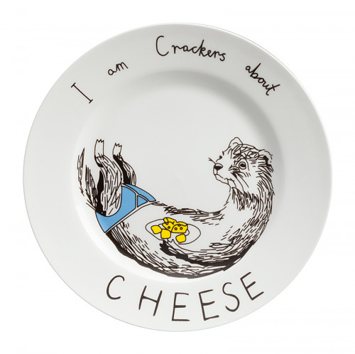 тарелка i am crackers about cheese в Вологде