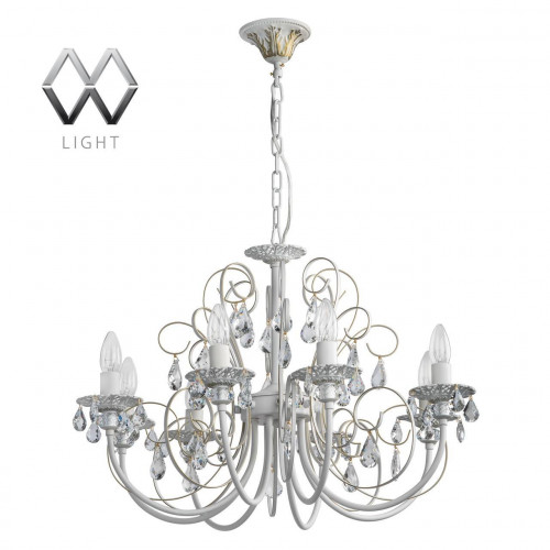 подвесная люстра mw-light свеча 301015308 белая в Вологде