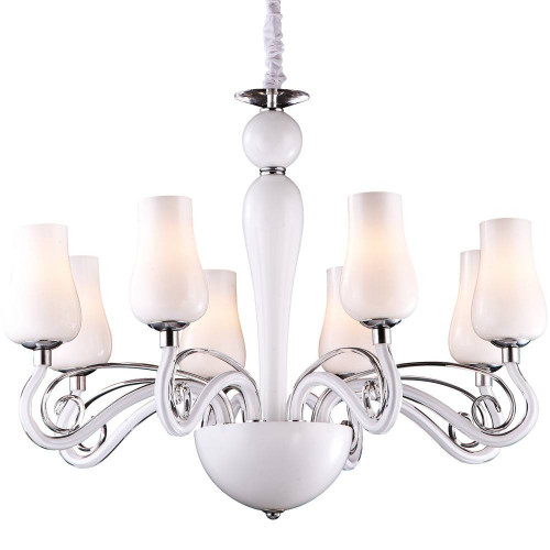 подвесная люстра arte lamp biancaneve a8110lm-8wh в Вологде