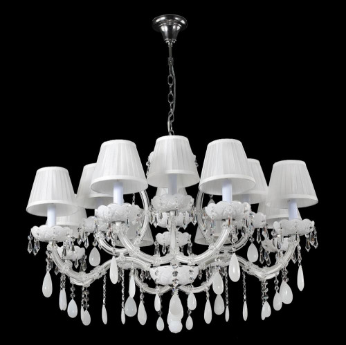 подвесная люстра crystal lux blanca sp12 белая в Вологде