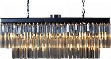 люстра odeon l110 black&glass чёрная, прозрачная в Вологде