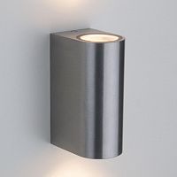 уличный настенный светильник elektrostandard 1703 techno pillar хром 4690389117145 в Вологде