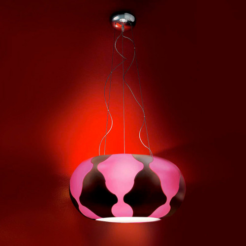 подвесной светильник flan fucsia/marrone от leucos в Вологде