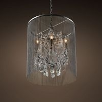 люстра vaille от delight collection никель в Вологде