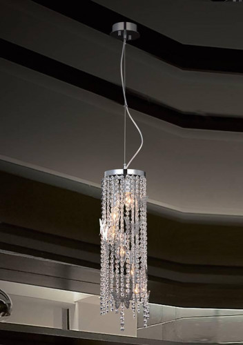 подвесной светильник crystal lux bloom sp chrome в Вологде