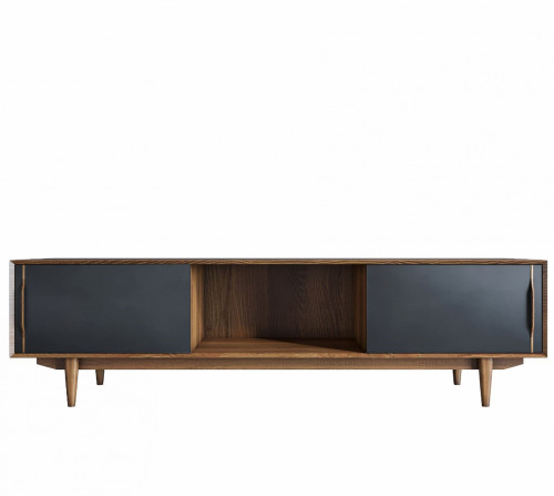 консоль под tv bruni black черная в Вологде