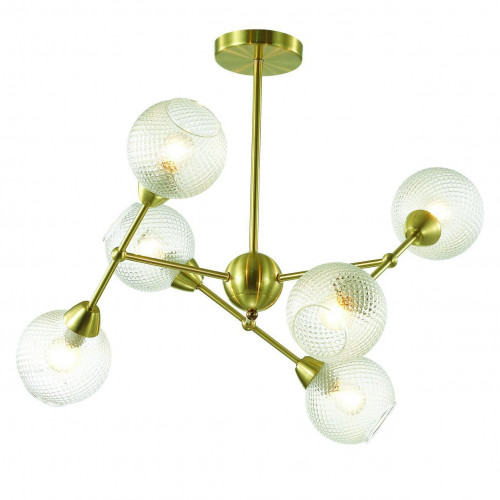 потолочная люстра lumion everly 3752/6c золото в Вологде