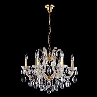 подвесная люстра crystal lux hollywood sp6 gold в Вологде