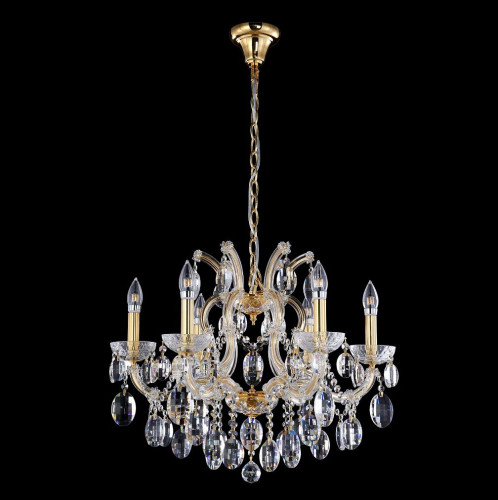 подвесная люстра crystal lux hollywood sp6 gold в Вологде