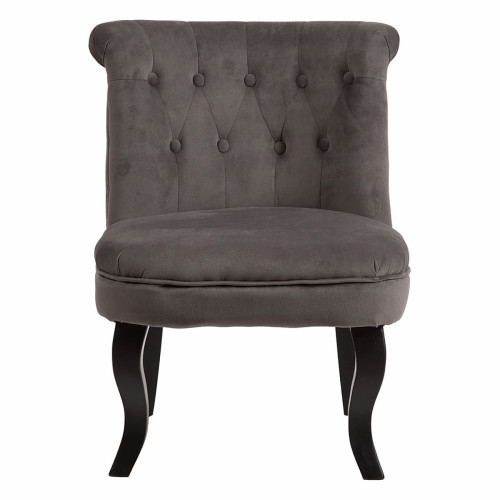 кресло dawson велюр темно-серое в Вологде