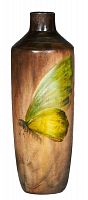 ваза настольная fresco yellow butterfly в Вологде