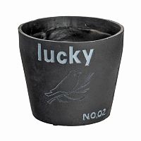 цветочный горшок lucky чёрный в Вологде