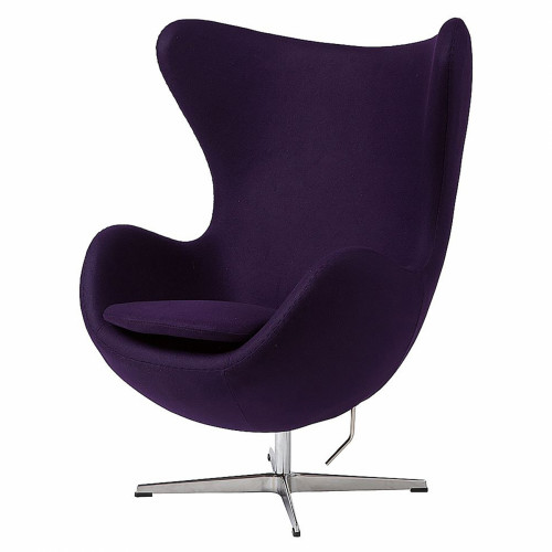 кресло egg chair темно-фиолетовое в Вологде