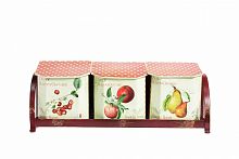 набор емкостей для хранения на подставке fruits в Вологде