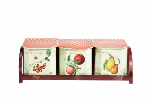 набор емкостей для хранения на подставке fruits в Вологде