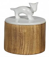 ваза настольная guard cat wood small в Вологде