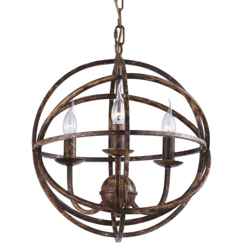 подвесная люстра arte lamp kopernik a1703sp-3br в Вологде
